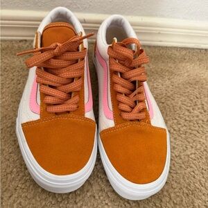 NWOT Vans Old Skool Sport Pop VN0A38G19XE1 - Desert Cotton Candy Shoes M7.5 W9